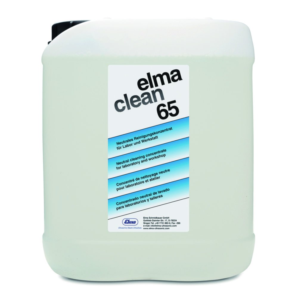 Concentrate for ultrasonic baths elma clean 65 | Capacity l: 1