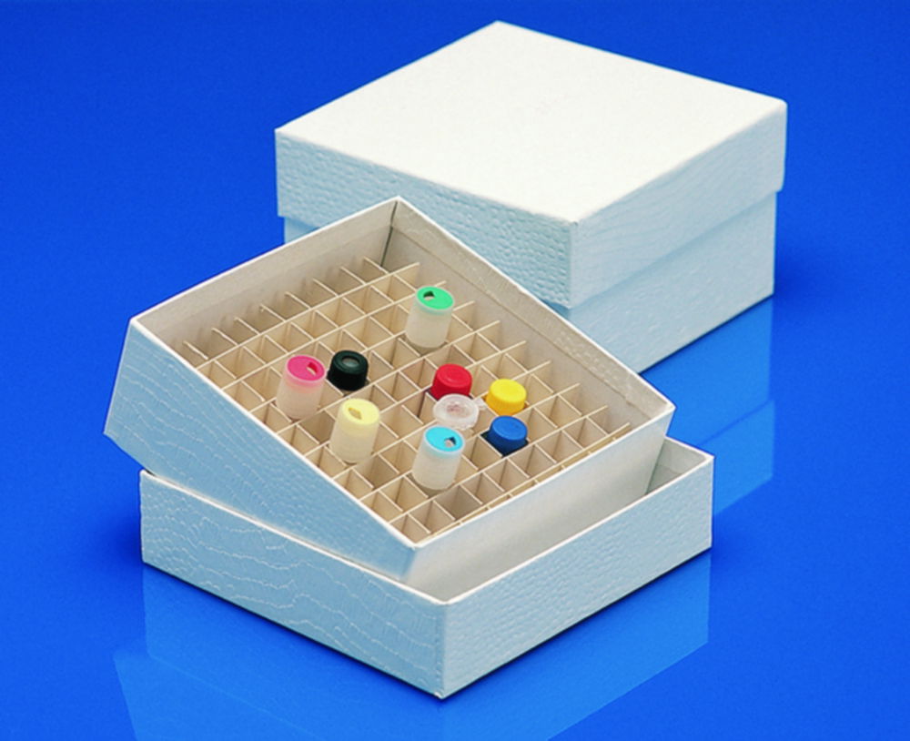 Séparateurs en carton pour cryoboite