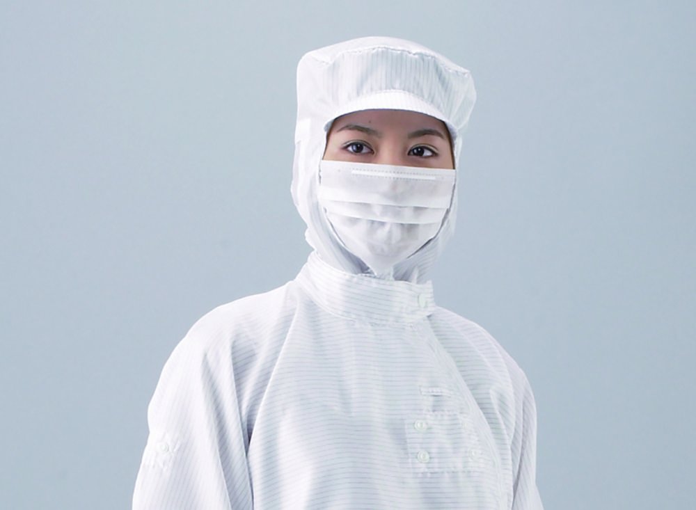 Hood for cleanroom, polyester | Description: Without brim