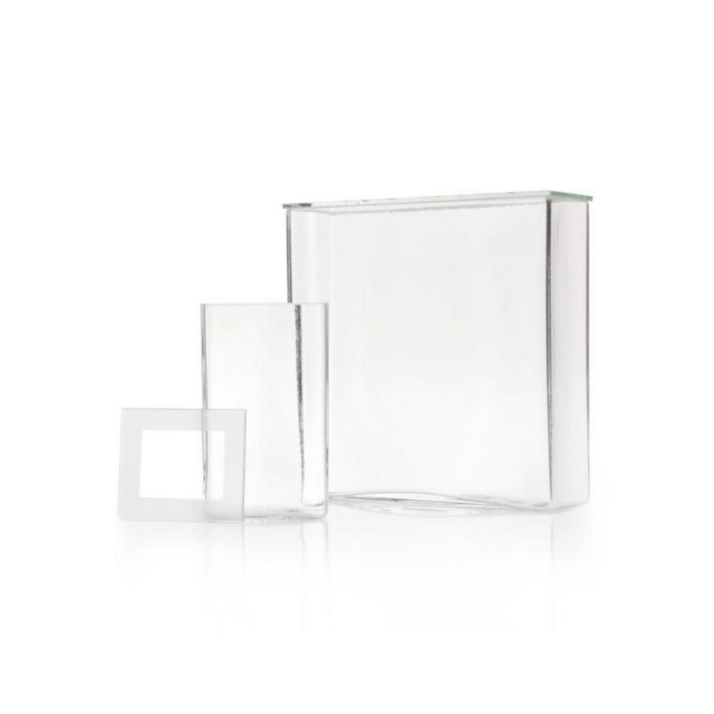 Präparatenkasten DURAN®, mit aufgeschliffener Glasplatte