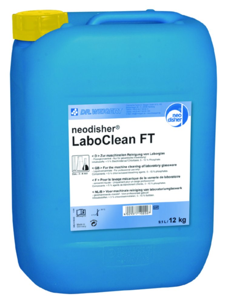Special cleaner, neodisher® LaboClean FT