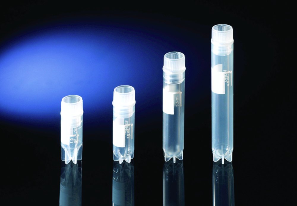 Cryotubes Nunc with Internal Thread, PP, sterile | Description: Conical, starfoot and writing area
