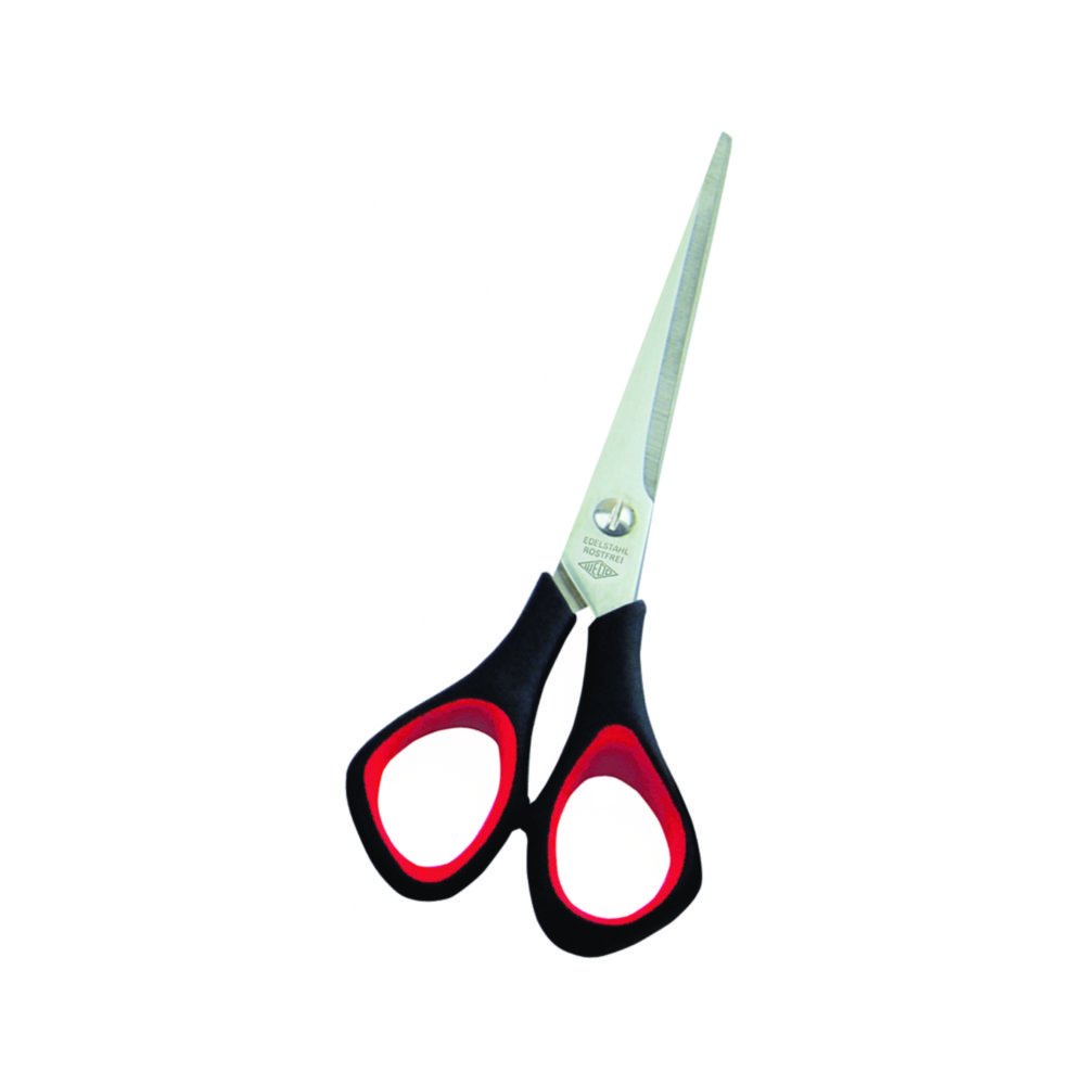 Universal scissors, stainless steel, plastic handle