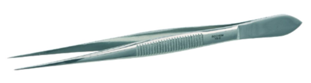 Forceps, stainless steel 18/10 | Version: Straight