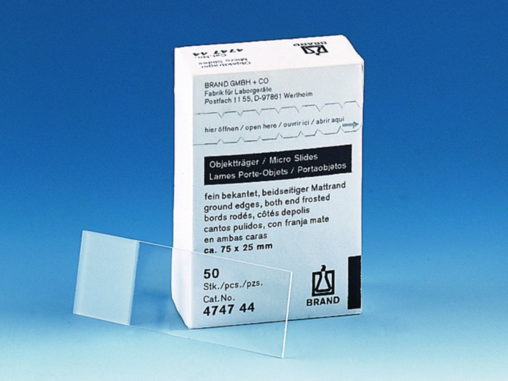 Microscope Slides | Labelling field: Frosted/one-sided