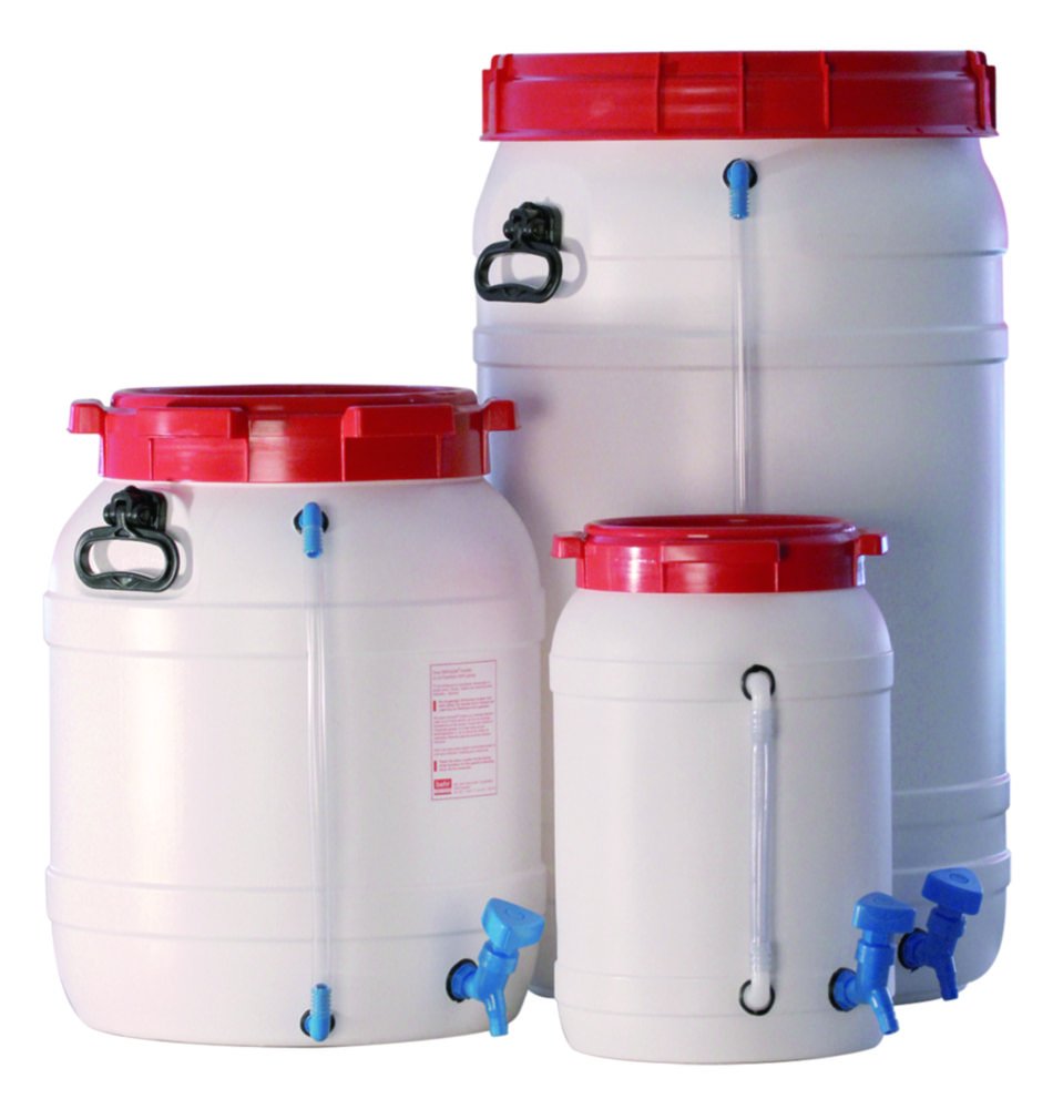 Kegs, wide mouth, HDPE
