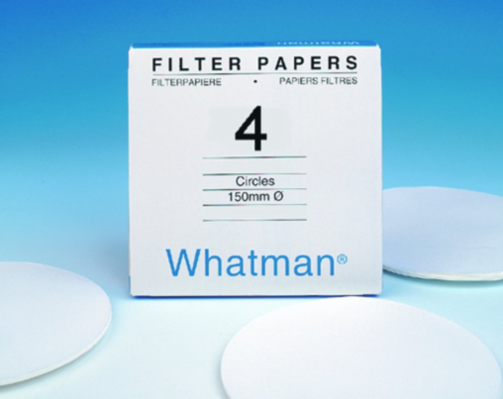 Papier filtre qualitatif type N° 4  filtration rapide