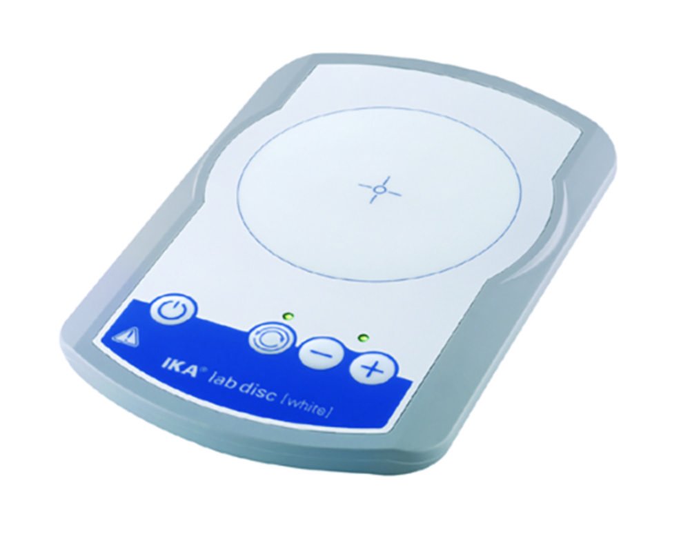 Magnetic stirrers, lab disc white