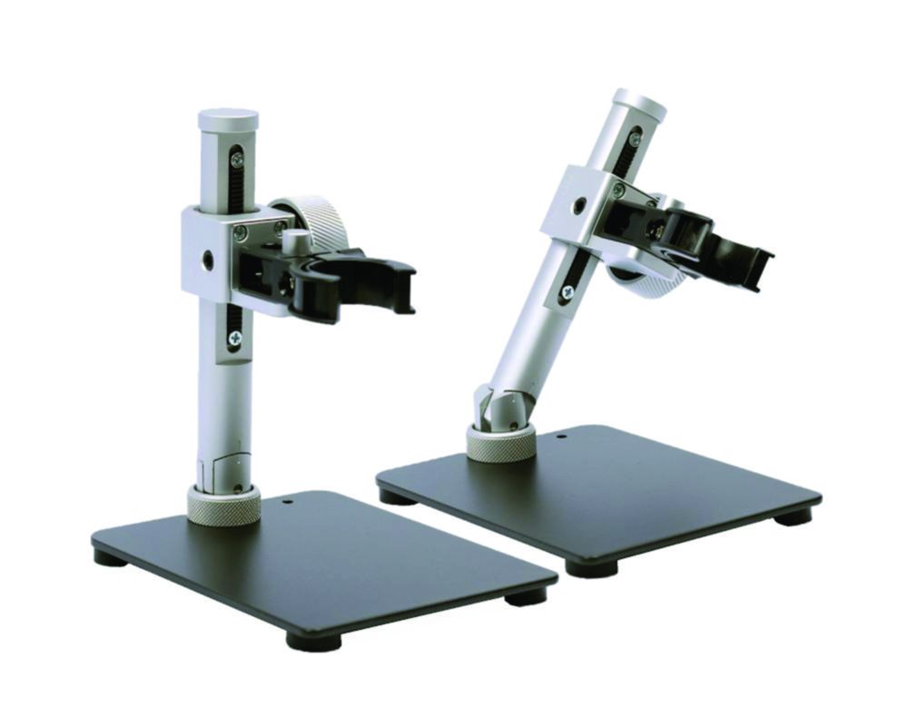 Accessoires pour microscopes manuels USB pour l'école et la formation | Description: Support de table avec fonction inclinaison (30°)
