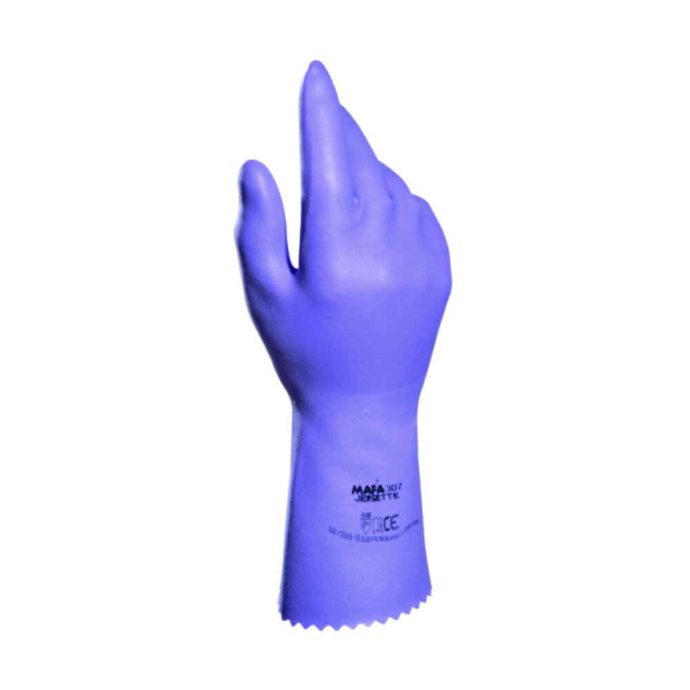 Protective gloves Jersette 307, natural latex
