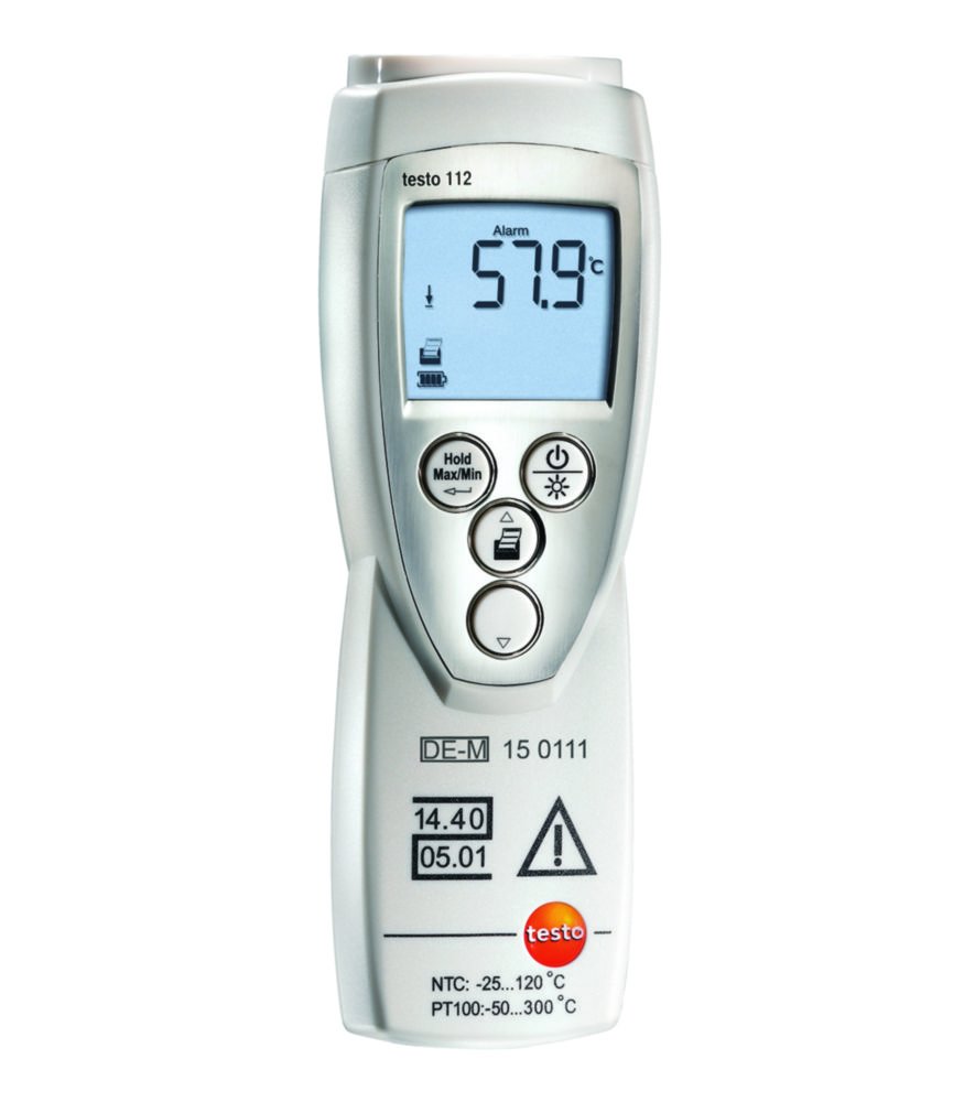 Temperature meter testo 112, conformity-rated