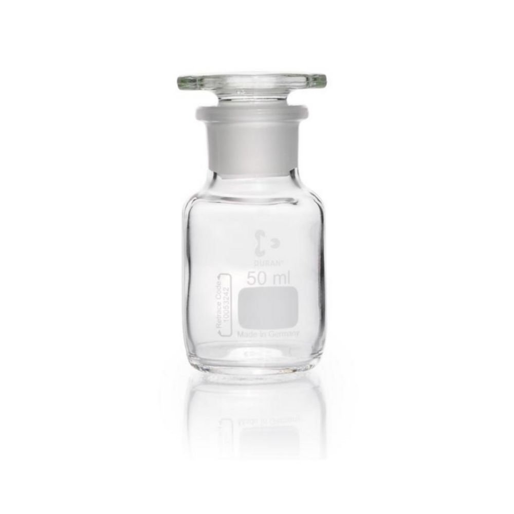 Steilbrust-Weithalsstandflaschen, DURAN® | Nennvolumen: 50 ml