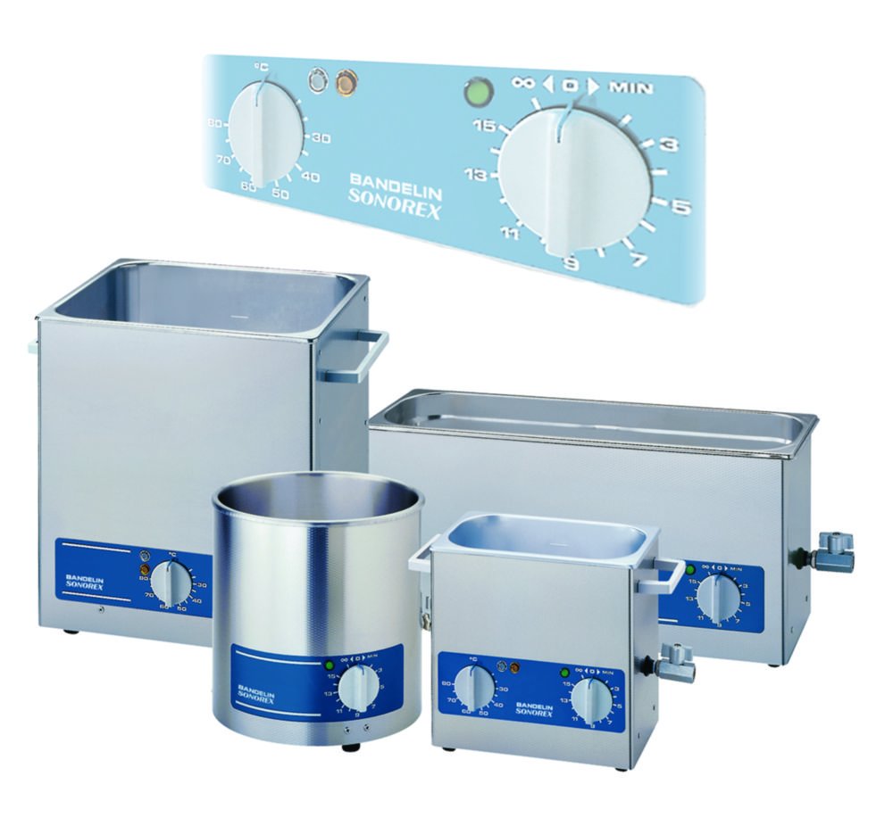 Ultrasonic Baths, SONOREX SUPER, without heating