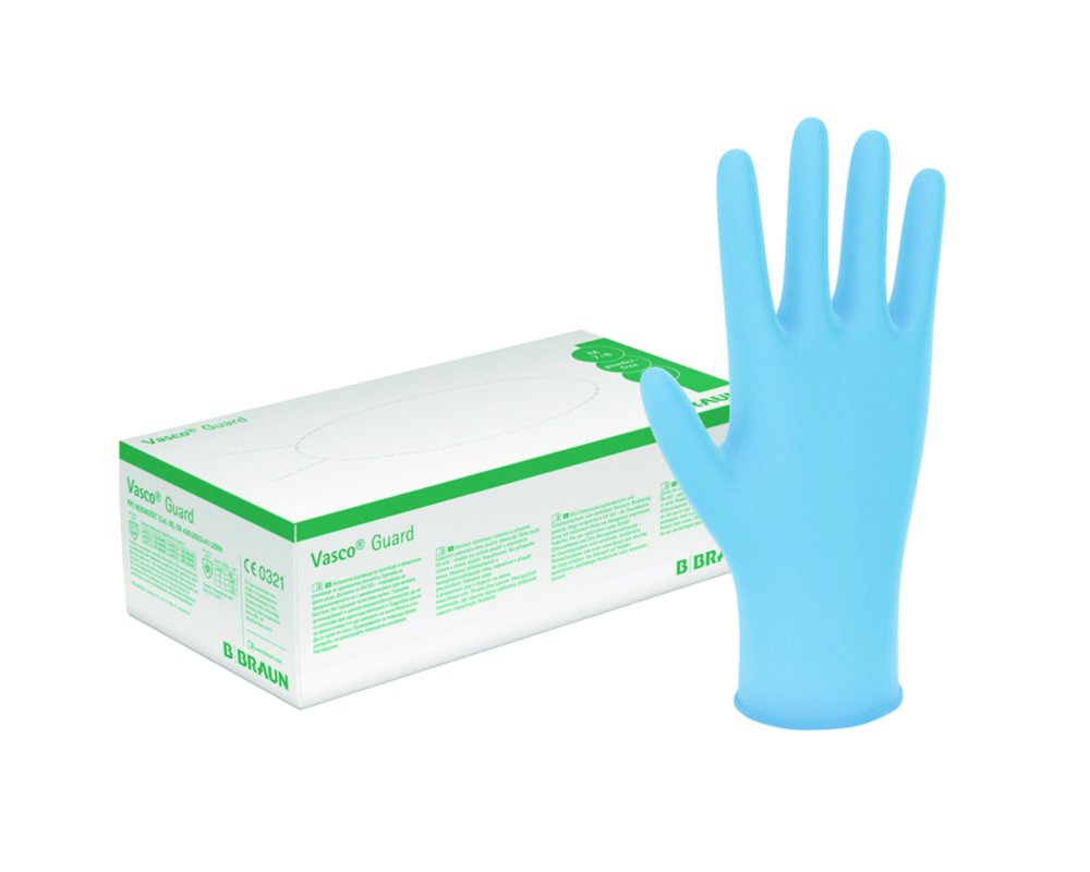 Disposable Gloves, Vasco® Guard, Nitrile | Glove size: XL