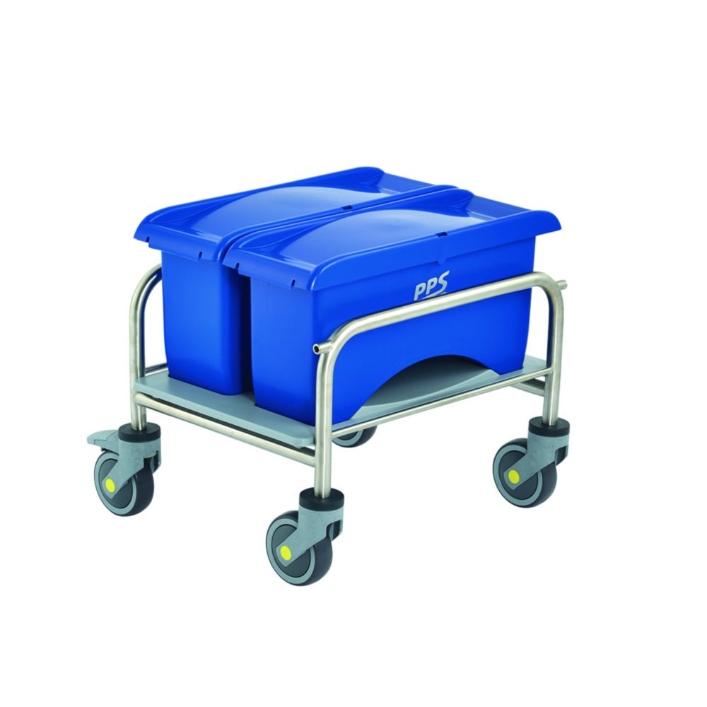 Chariot de nettoyage Clino® CR mini EM-CR1, acier inox