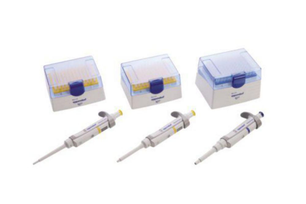 Einkanal-Mikroliterpipetten Eppendorf Research® plus 3-Pack (General Lab Product), variabel