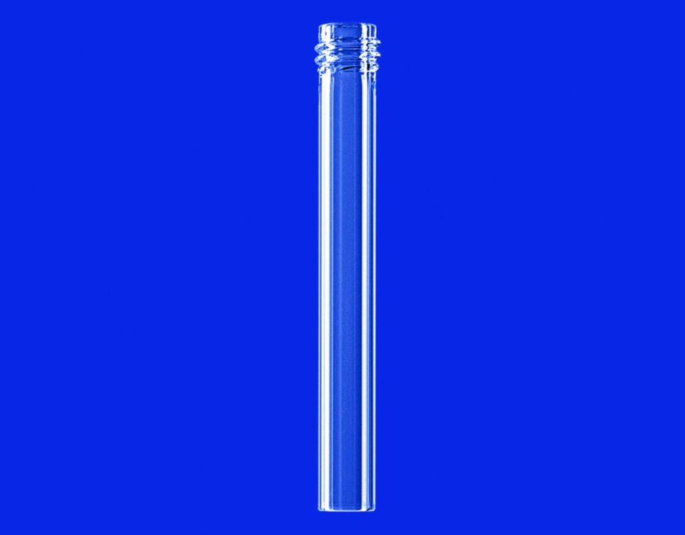 Tube de culture fileté en verre, DURAN® | Filetage GL: 45