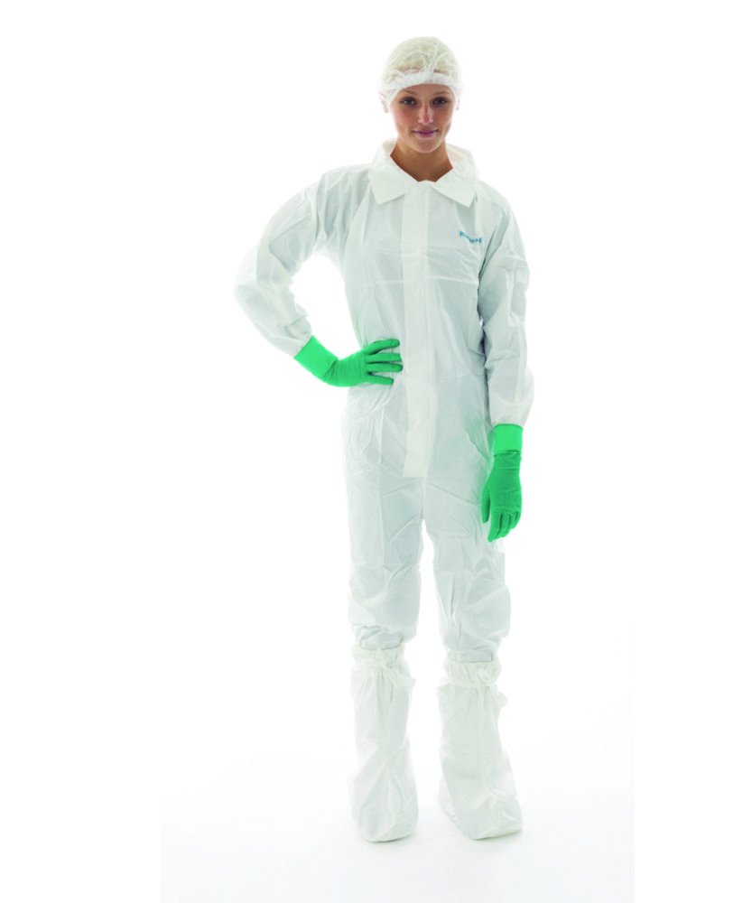 Disposable Coverall BioClean™, with collar, sterile | Clothing size: XL
