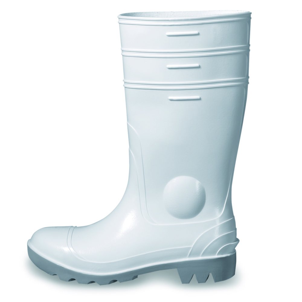 Safety boot, long, PVC | Colour: white
