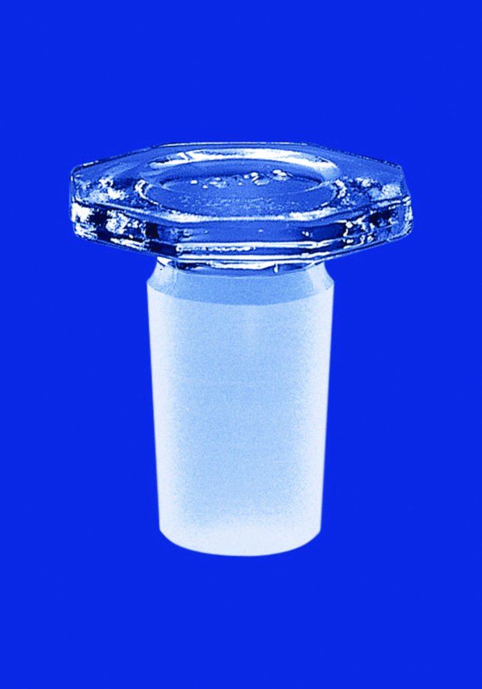 Conical ground joint stoppers, borosilicate glass 3.3 | Ground size: NS12/21