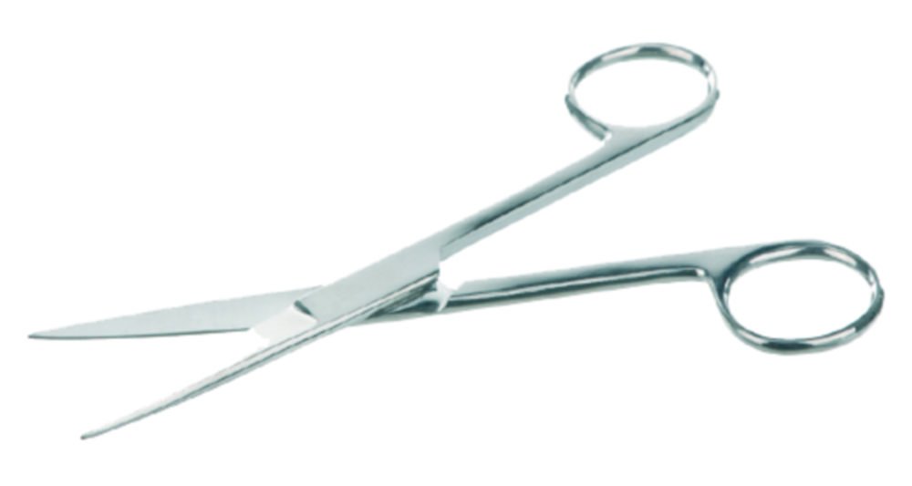 Dressing scissors, stainless steel, straight