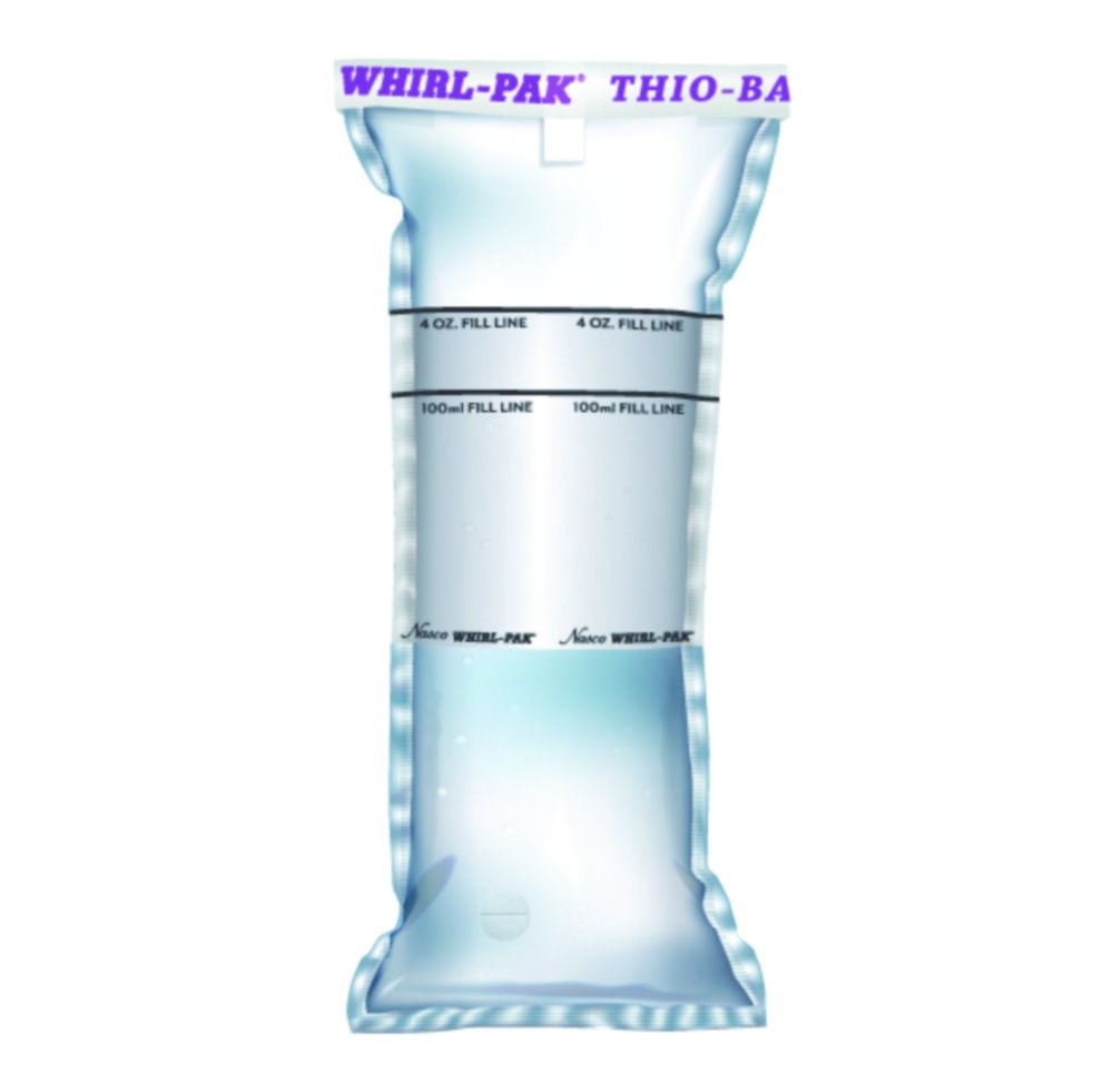 Sacs d'échantillonnage Whirl-Pak® Thio-Bag®, stériles | Volume nominal: 300 ml