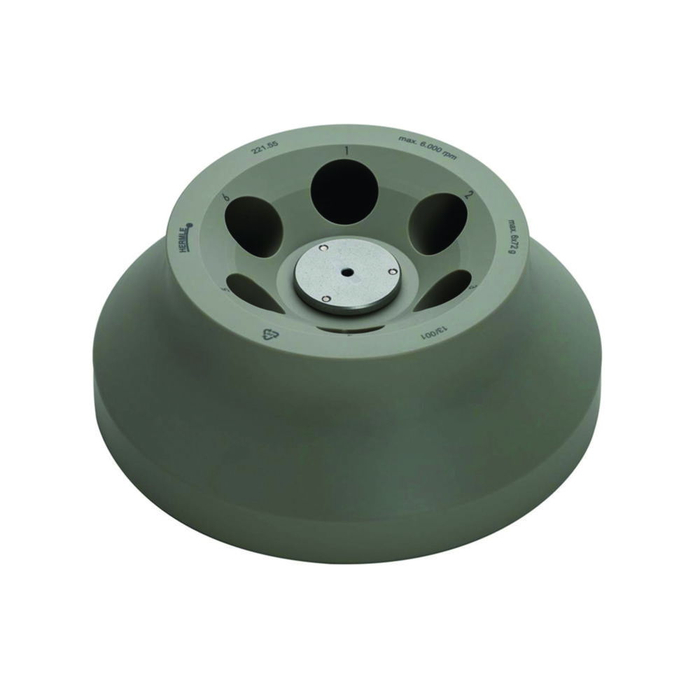 Rotors angulaires pour centrifugeuses Hermle