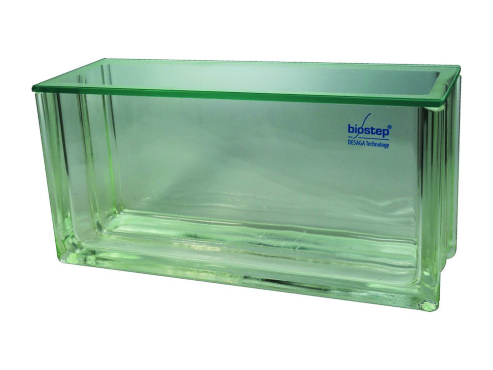 Cuve de séparation Nano | Type: Cuve de séparation 100 x 100 mm avec couvercle en verre