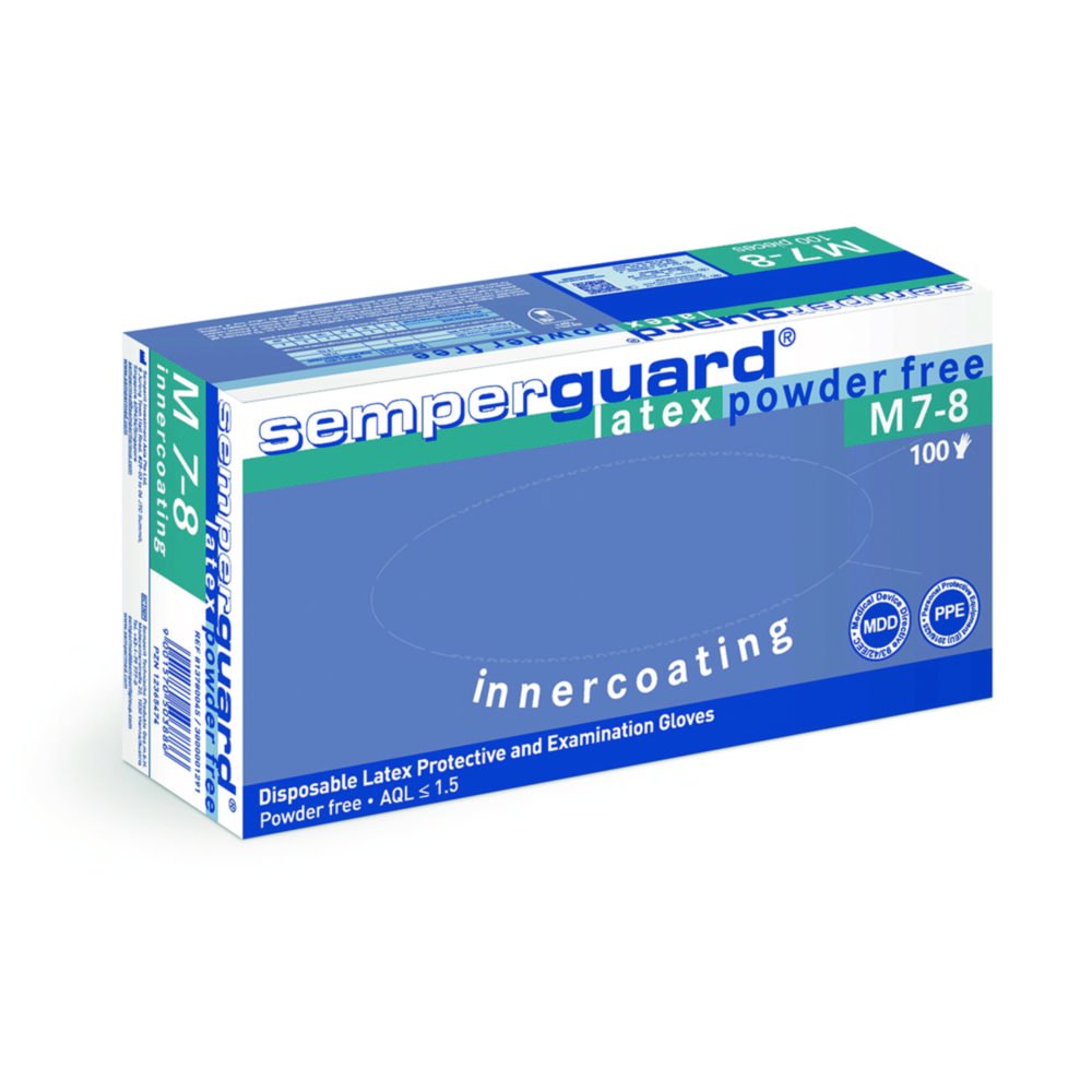 Disposable gloves, Semperguard® Latex IC | Glove size: XS
