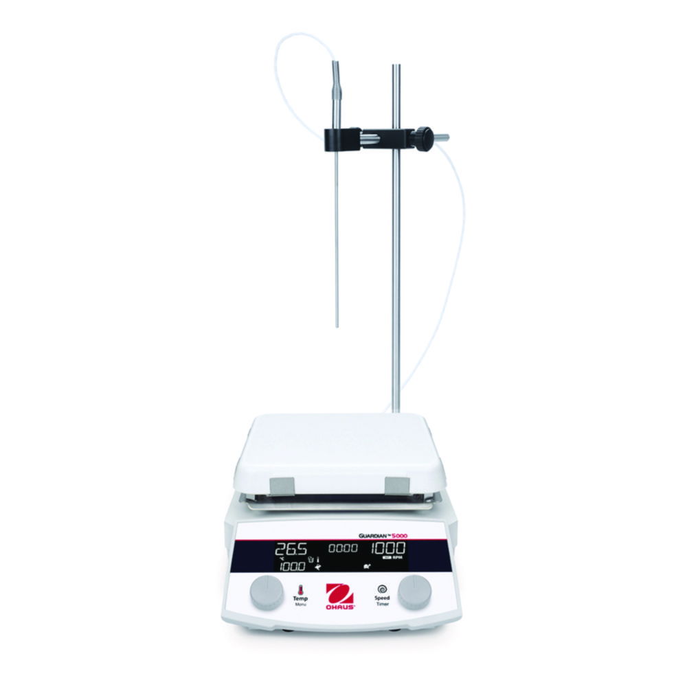 Heizplattenrührer Guardian™ 5000, mit quadratischer Deckplatte, Sets