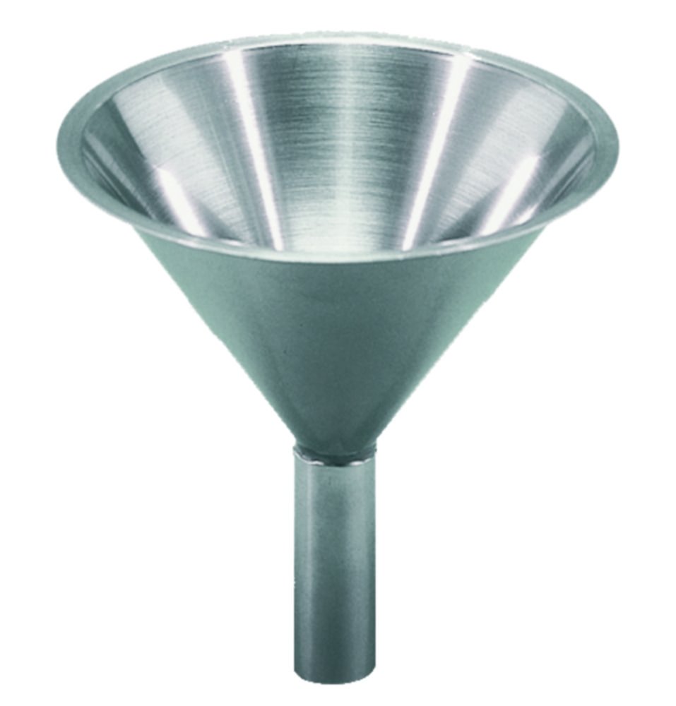 Special funnel for powder, 18/10 stainless steel | Funnel Ø: 200 mm