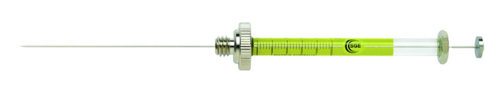 Syringes for GC autosampler from Perkin-Elmer, gastight