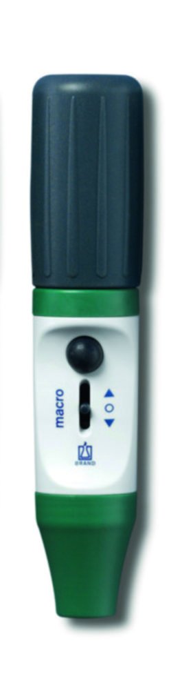 Macro-aspirateur pour pipettes 0,1 à 200 ml | Description: Macro-aspirateur pour pipettes, vert