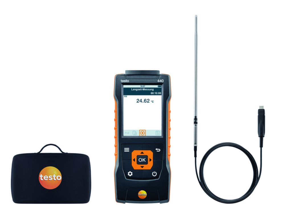 Thermometer testo 440 Laboratory kit | Type: testo 440 Laboratory kit