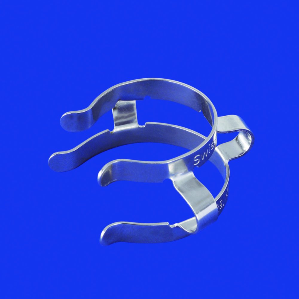 Pinces clips pour rodage conique type Keck™, nickel