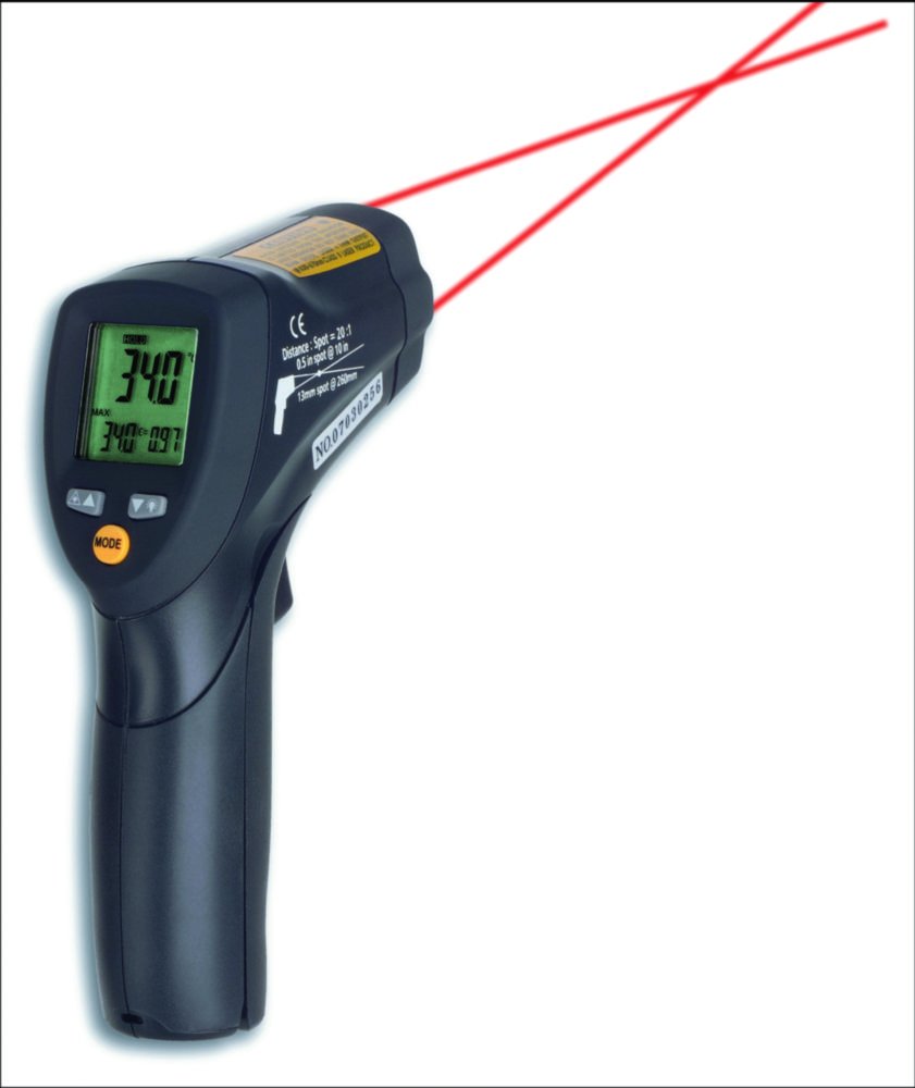 Thermomètre infrarouge avec double visée laser ScanTemp 485