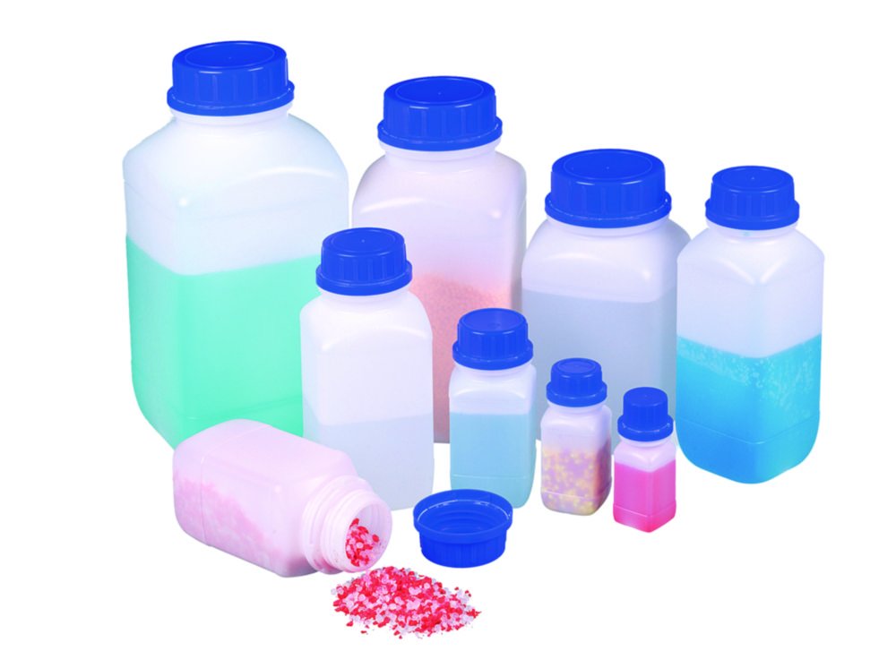 Wide-neck reagent bottle, HDPE | Nominal capacity: 500 ml