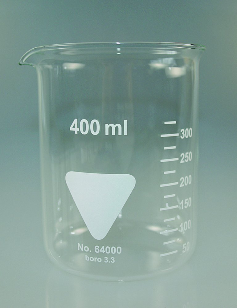 Bécher, en verre borosilicate 3.3, forme basse | Volume nominal: 25 ml