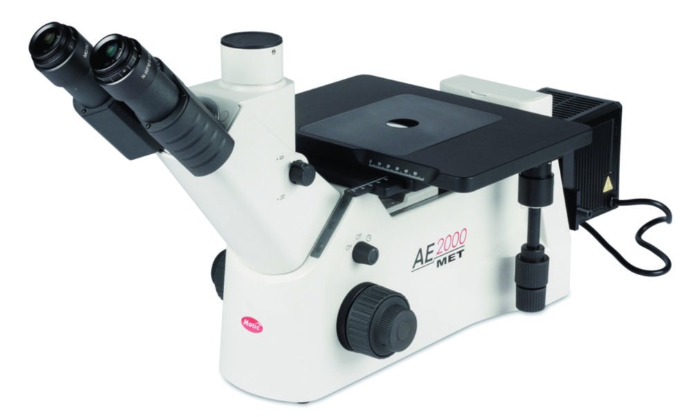Microscope inversé perfectionné pour l'industrie et l'analyse des matériaux AE2000 MET