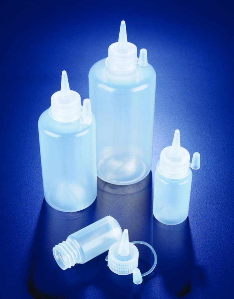 Round bottles with dropping closure, LDPE | Nominal capacity: 150 ml