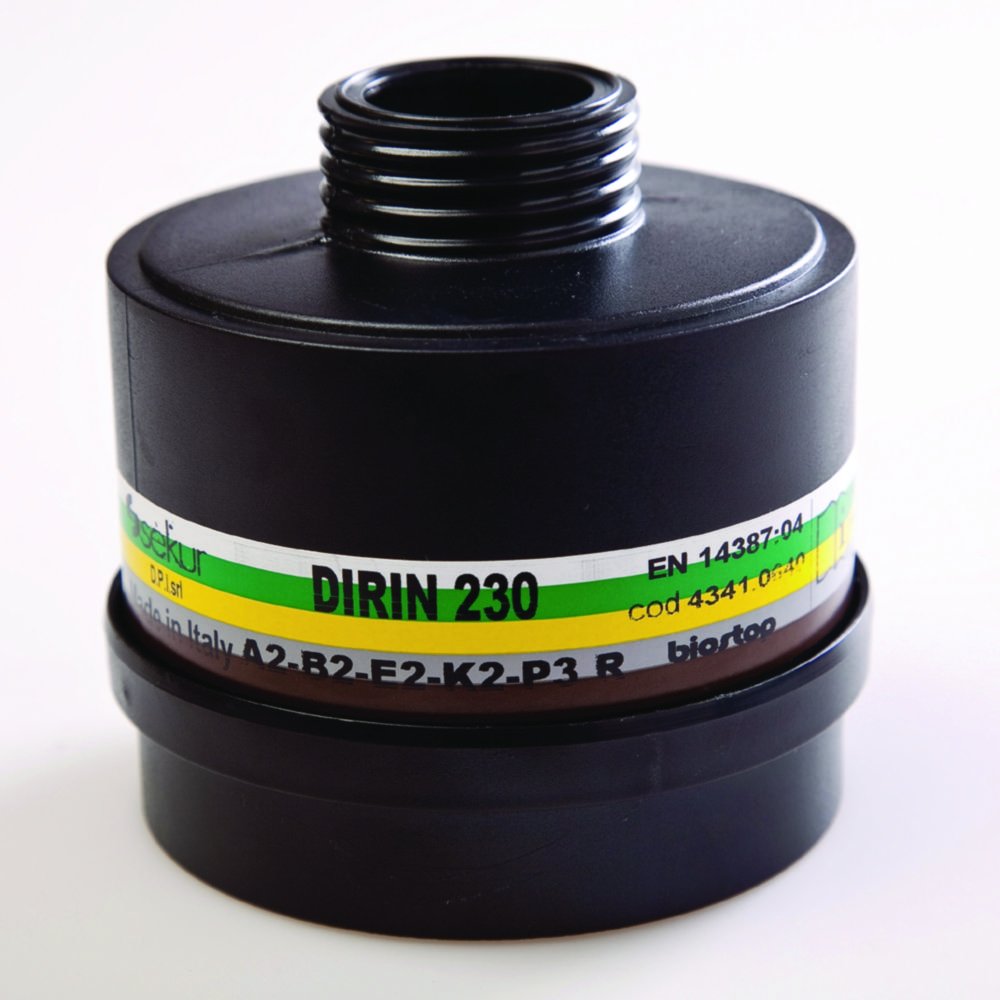 Atemfilter zu Atemschutzmasken Polimask 330 und C 607 | Typ: DIRIN 230 A2B2E2K2-P3R D