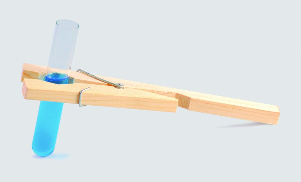 Test tube holders, wood