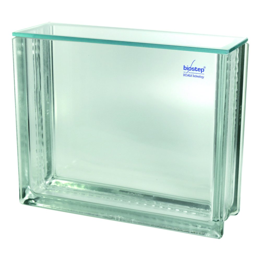 Cuves de séparation standard | Type: Cuve de séparation 200 x 200 mm avec couvercle en verre