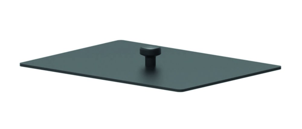Cover for lab sink, HDPE, electrostatic conductive | Colour: Black