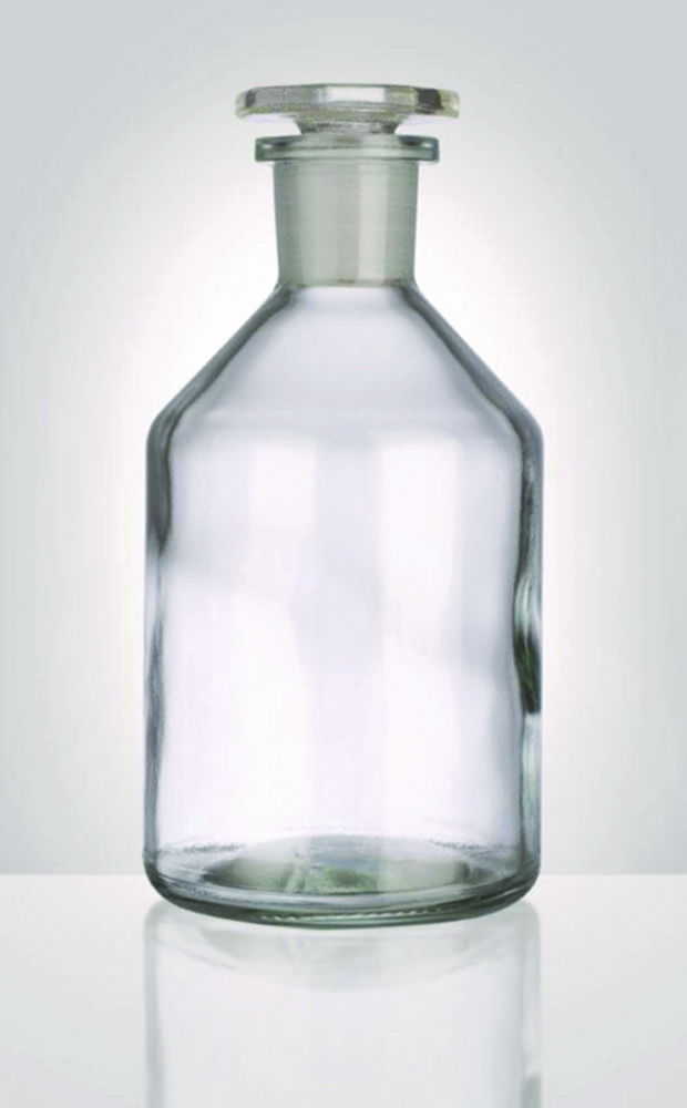Bouteilles à col étroit à épaulement fuyant, en verre sodocalcique | Volume nominal: 500 ml