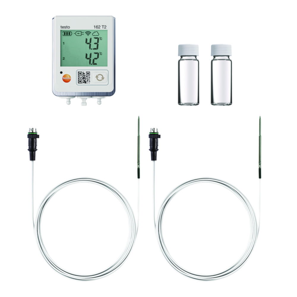 Online-Temperatur-Datenlogger testo 162 Kühlschrank-Set