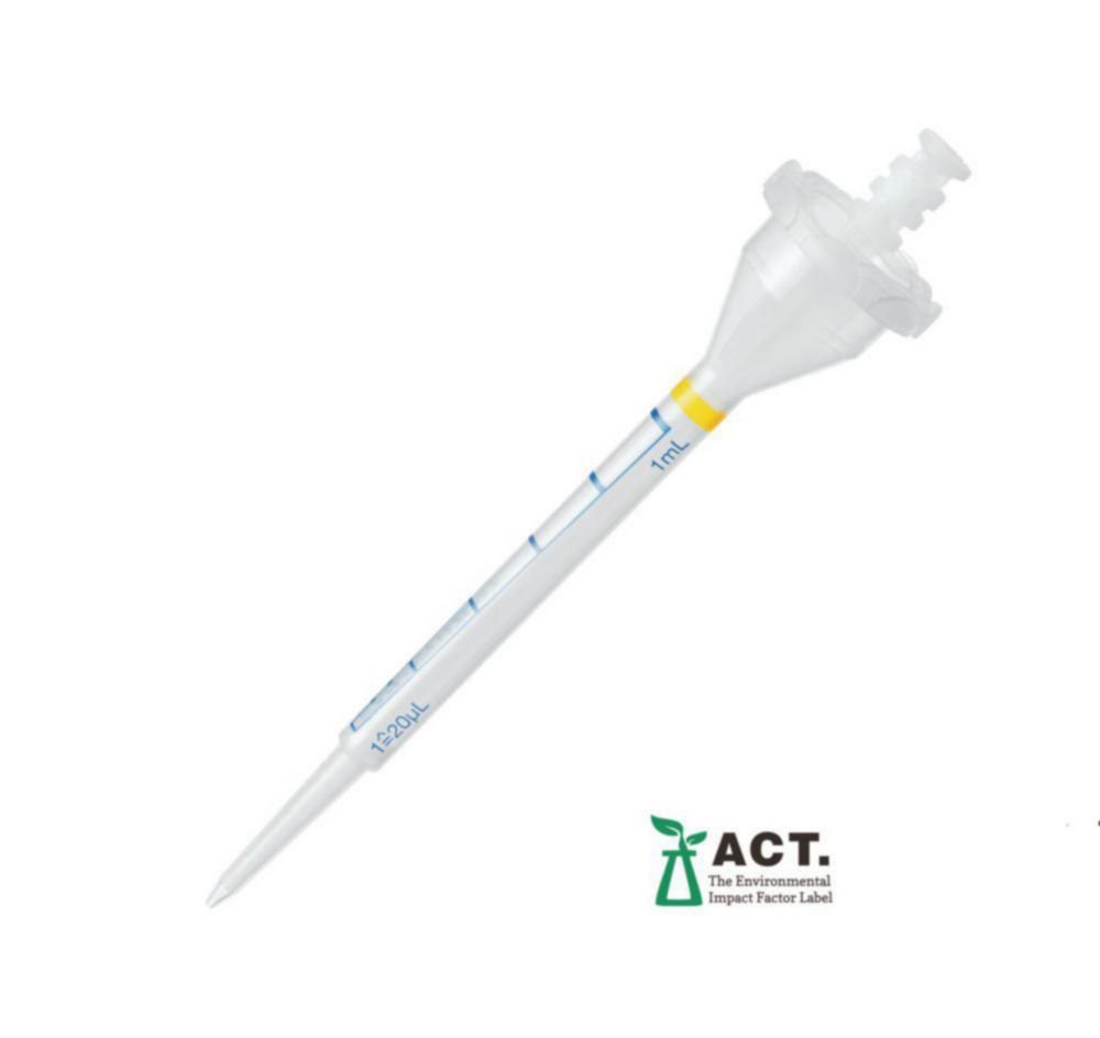 Pipette tips, Eppendorf Combitips® advanced, Forensic DNA Grade | Nominal capacity: 1.0 ml