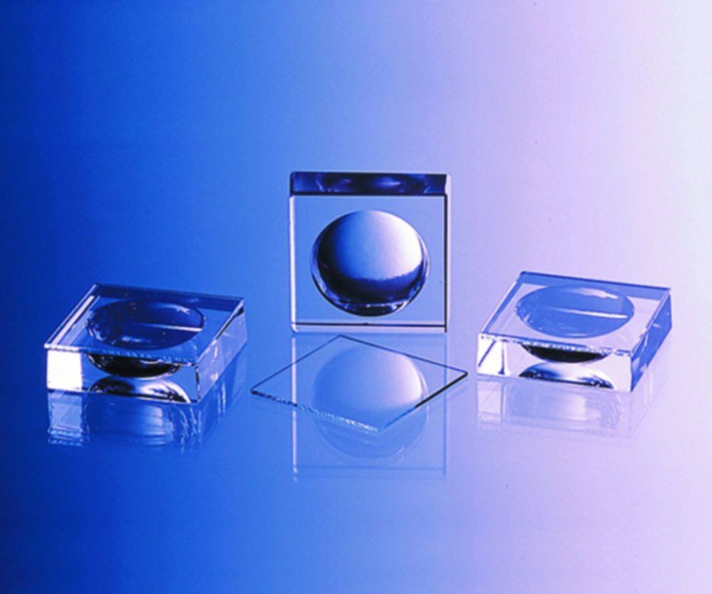 Mikroskopiernäpfe, pressglas | Farbe: Klar