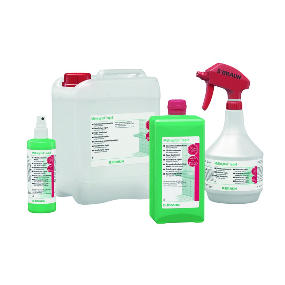 Meliseptol® rapid, fast acting spray disinfectant | Type: Dosing bottle