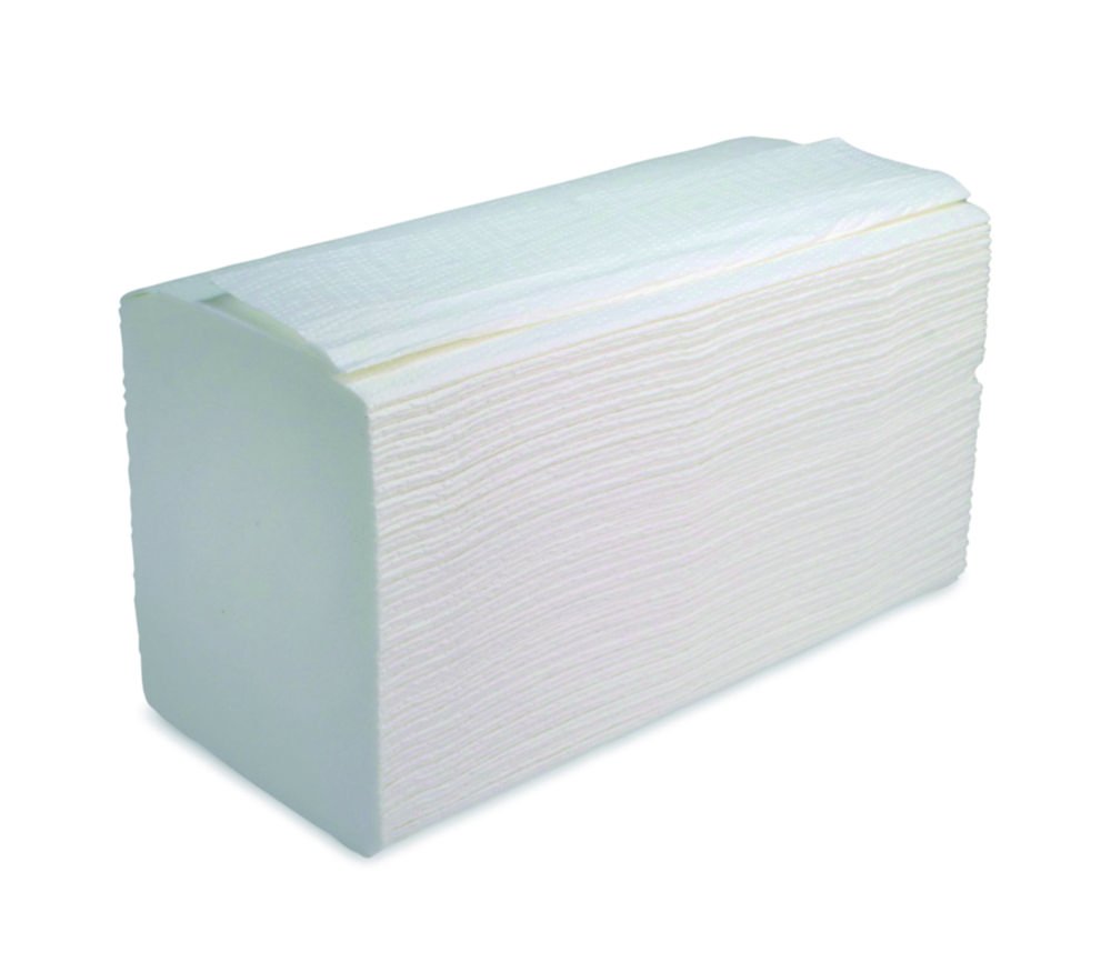 Hand Towels | Description: 3-ply, bright white, completely unfolding
